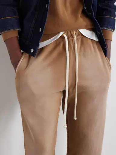 Les Tien Straight-Leg French Terry-Cotton Sweatpants - Men | Thumbnail 5 Les Tien Straight-Leg French Terry-Cotton Sweatpants - Men | Thumbnail 5