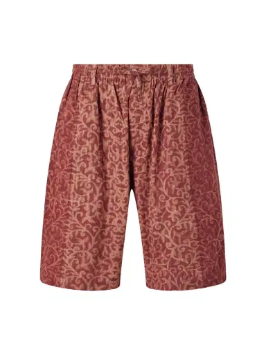 Kardo Milo Shibori Straight-Leg Printed Cotton Shorts - Men | Thumbnail 1 Kardo Milo Shibori Straight-Leg Printed Cotton Shorts - Men | Thumbnail 1