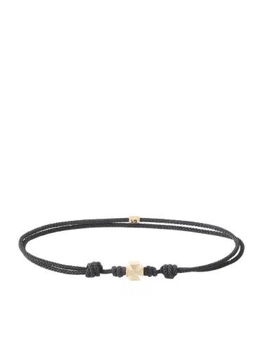 LUIS MORAIS 14kt Gold Cord Bracelet - Men | Thumbnail 1 LUIS MORAIS 14kt Gold Cord Bracelet - Men | Thumbnail 1
