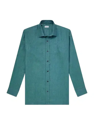 Charvet Linen Shirt - Men | Thumbnail 1 Charvet Linen Shirt - Men | Thumbnail 1