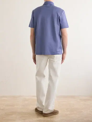 Zegna Knitted Cotton-Piqué Polo Shirt - Men | Thumbnail 4 Zegna Knitted Cotton-Piqué Polo Shirt - Men | Thumbnail 4