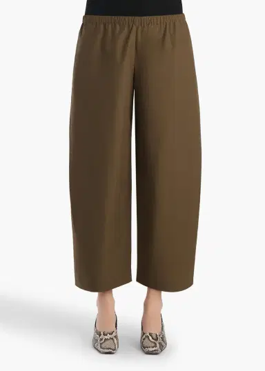 Khaite Roma Pant In Dark Olive | Thumbnail 3 Khaite Roma Pant In Dark Olive | Thumbnail 3