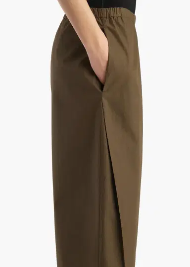 Khaite Roma Pant In Dark Olive | Thumbnail 6 Khaite Roma Pant In Dark Olive | Thumbnail 6