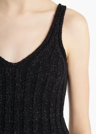 Khaite Val Top In Black Cotton | Thumbnail 5 Khaite Val Top In Black Cotton | Thumbnail 5
