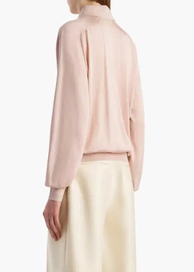 Khaite Alexa Top In Dusty Rose | Thumbnail 4 Khaite Alexa Top In Dusty Rose | Thumbnail 4