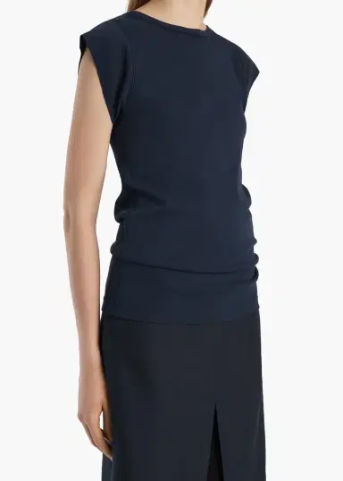Khaite Angel Top In Dark Navy | Thumbnail 5 Khaite Angel Top In Dark Navy | Thumbnail 5