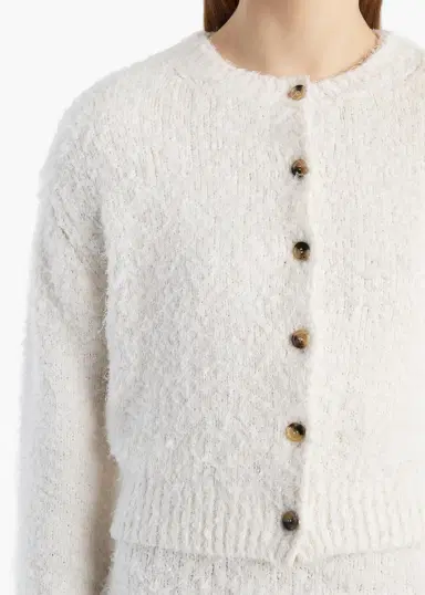Khaite Paloma Cardigan In Glaze | Thumbnail 5 Khaite Paloma Cardigan In Glaze | Thumbnail 5