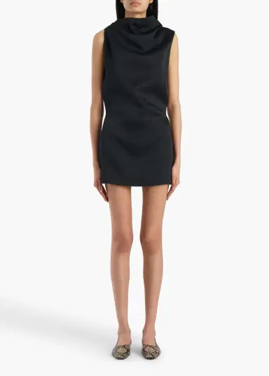 Khaite Astor Dress In Black | Thumbnail 2 Khaite Astor Dress In Black | Thumbnail 2