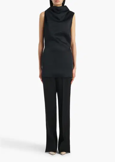 Khaite Astor Dress In Black | Thumbnail 5 Khaite Astor Dress In Black | Thumbnail 5