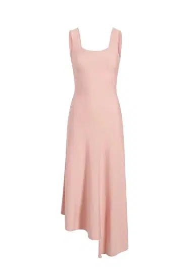 Khaite Seberg Dress In Dusty Rose | Thumbnail 1 Khaite Seberg Dress In Dusty Rose | Thumbnail 1