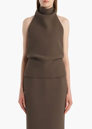 Khaite Rone Top In Clove | Thumbnail 3 Khaite Rone Top In Clove | Thumbnail 3