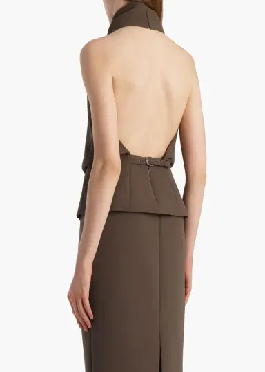 Khaite Rone Top In Clove | Thumbnail 4 Khaite Rone Top In Clove | Thumbnail 4