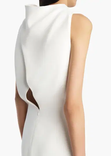 Khaite Astor Dress In Chalk | Thumbnail 6 Khaite Astor Dress In Chalk | Thumbnail 6