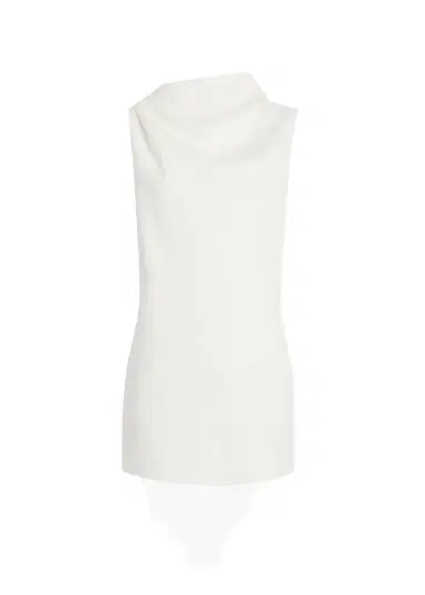 Khaite Astor Dress In Chalk | Thumbnail 1 Khaite Astor Dress In Chalk | Thumbnail 1