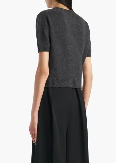 Khaite Golden Sweater In Charcoal | Thumbnail 4 Khaite Golden Sweater In Charcoal | Thumbnail 4