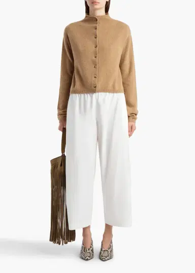 Khaite Roma Pant In Chalk | Thumbnail 2 Khaite Roma Pant In Chalk | Thumbnail 2