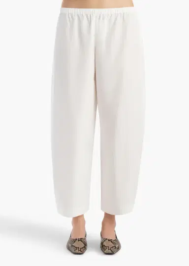 Khaite Roma Pant In Chalk | Thumbnail 3 Khaite Roma Pant In Chalk | Thumbnail 3