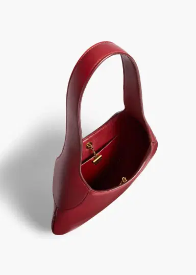 Khaite Small Joan Hobo In Oxblood | Thumbnail 3 Khaite Small Joan Hobo In Oxblood | Thumbnail 3