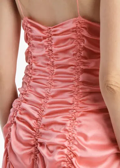 Khaite Raina Dress In Azalea | Thumbnail 5 Khaite Raina Dress In Azalea | Thumbnail 5