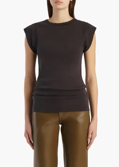 Khaite Angel Top In Dark Umber | Thumbnail 3 Khaite Angel Top In Dark Umber | Thumbnail 3