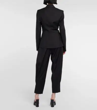 Alaïa Alaïa Herringbone wool gabardine blazer | Thumbnail 2 Alaïa Alaïa Herringbone wool gabardine blazer | Thumbnail 2