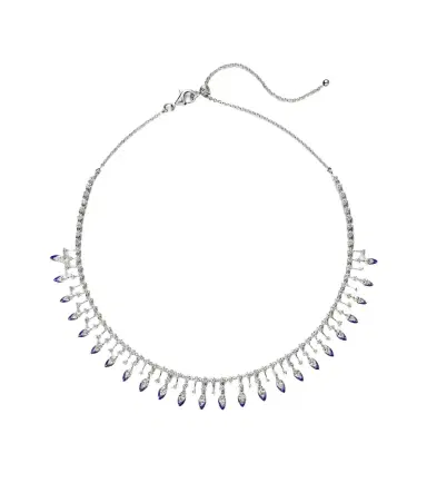 Kamyen 18kt white gold and enamel choker with diamonds | Thumbnail 1 Kamyen 18kt white gold and enamel choker with diamonds | Thumbnail 1