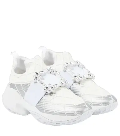 Roger Vivier Viv' Run embellished sneakers | Thumbnail 1 Roger Vivier Viv' Run embellished sneakers | Thumbnail 1