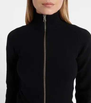 Extreme Cashmere N°302 Lemon cashmere-blend zip-up jacket | Thumbnail 5 Extreme Cashmere N°302 Lemon cashmere-blend zip-up jacket | Thumbnail 5