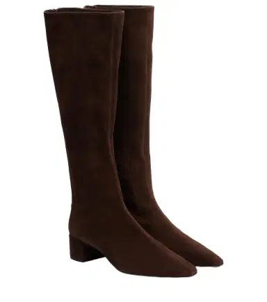 Aquazzura Saint Honore 35 suede knee-high boots | Thumbnail 1 Aquazzura Saint Honore 35 suede knee-high boots | Thumbnail 1