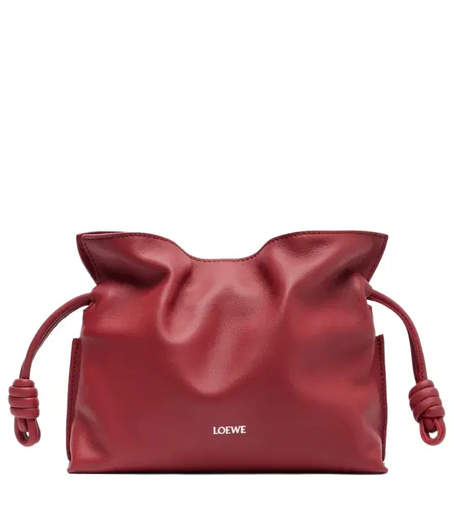 Loewe Flamenco Mini leather clutch