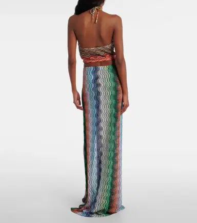 Missoni Wave lamé beach cover-up | Thumbnail 2 Missoni Wave lamé beach cover-up | Thumbnail 2