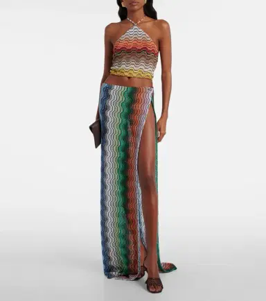Missoni Wave lamé beach cover-up | Thumbnail 4 Missoni Wave lamé beach cover-up | Thumbnail 4