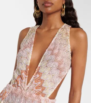 Missoni Open-back lamé jumpsuit | Thumbnail 3 Missoni Open-back lamé jumpsuit | Thumbnail 3
