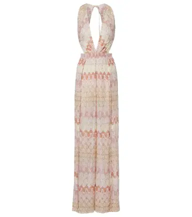 Missoni Open-back lamé jumpsuit | Thumbnail 1 Missoni Open-back lamé jumpsuit | Thumbnail 1