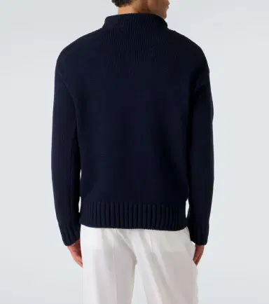 Ralph Lauren Purple Label Embroidered cotton sweater | Thumbnail 2 Ralph Lauren Purple Label Embroidered cotton sweater | Thumbnail 2