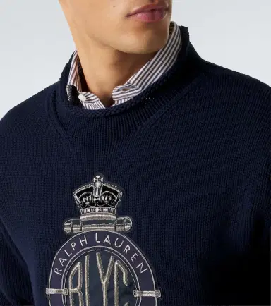 Ralph Lauren Purple Label Embroidered cotton sweater | Thumbnail 6 Ralph Lauren Purple Label Embroidered cotton sweater | Thumbnail 6