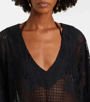 Melissa Odabash Yasin cotton-blend lace kaftan | Thumbnail 3 Melissa Odabash Yasin cotton-blend lace kaftan | Thumbnail 3