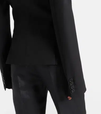 Alexander McQueen Crêpe blazer | Thumbnail 5 Alexander McQueen Crêpe blazer | Thumbnail 5