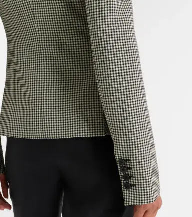 Alexander McQueen Gingham layered blazer | Thumbnail 5 Alexander McQueen Gingham layered blazer | Thumbnail 5