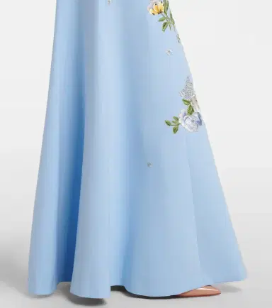 Carolina Herrera Floral embroidered gown | Thumbnail 4 Carolina Herrera Floral embroidered gown | Thumbnail 4