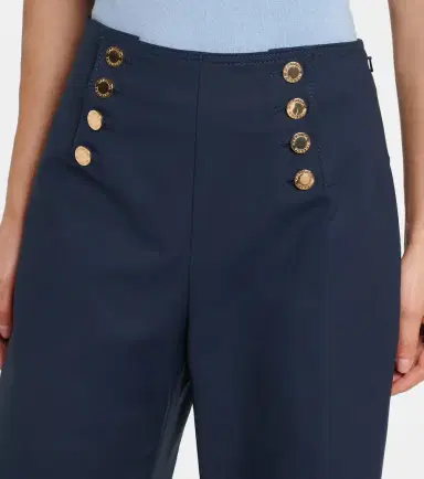 Carolina Herrera Alba cotton-blend wide-leg pants | Thumbnail 2 Carolina Herrera Alba cotton-blend wide-leg pants | Thumbnail 2