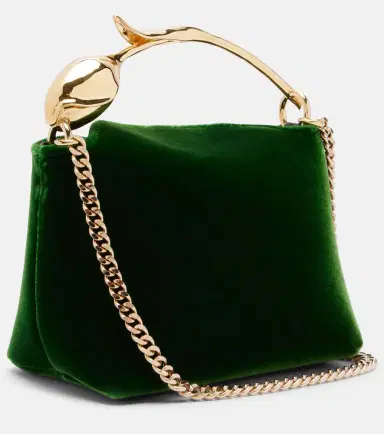 Erdem Bloom Micro velvet top-handle bag | Thumbnail 3 Erdem Bloom Micro velvet top-handle bag | Thumbnail 3
