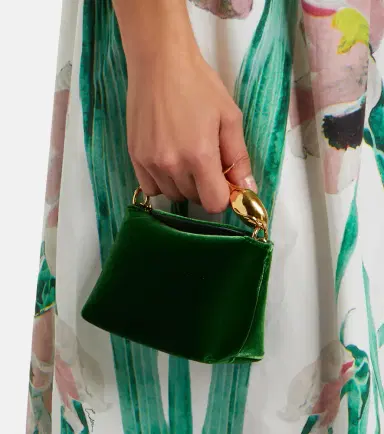 Erdem Bloom Micro velvet top-handle bag | Thumbnail 6 Erdem Bloom Micro velvet top-handle bag | Thumbnail 6