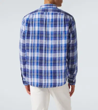 Polo Ralph Lauren Checked linen shirt | Thumbnail 5 Polo Ralph Lauren Checked linen shirt | Thumbnail 5