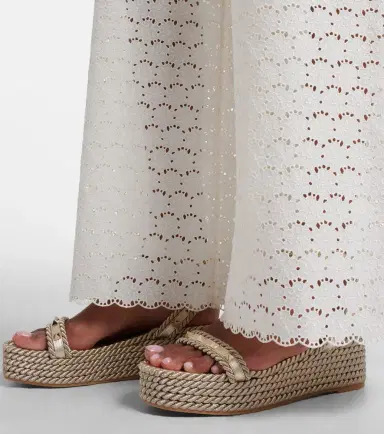 Valentino Garavani Rockstud Torchon leather espadrille sandals | Thumbnail 5 Valentino Garavani Rockstud Torchon leather espadrille sandals | Thumbnail 5