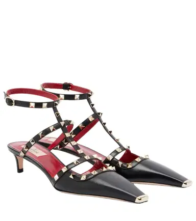 Valentino Garavani Rockstud leather pumps | Thumbnail 1 Valentino Garavani Rockstud leather pumps | Thumbnail 1