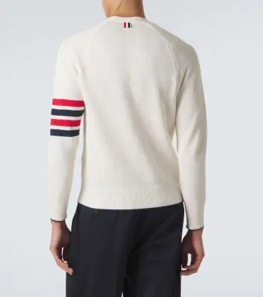 Thom Browne 4-Bar linen and cotton cardigan | Thumbnail 5 Thom Browne 4-Bar linen and cotton cardigan | Thumbnail 5