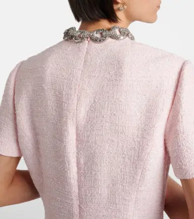 Valentino Embellished tweed minidress | Thumbnail 5 Valentino Embellished tweed minidress | Thumbnail 5