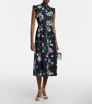 Erdem Floral cotton midi dress | Thumbnail 2 Erdem Floral cotton midi dress | Thumbnail 2