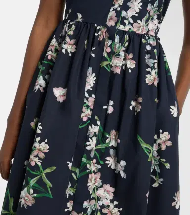Erdem Floral cotton midi dress | Thumbnail 3 Erdem Floral cotton midi dress | Thumbnail 3